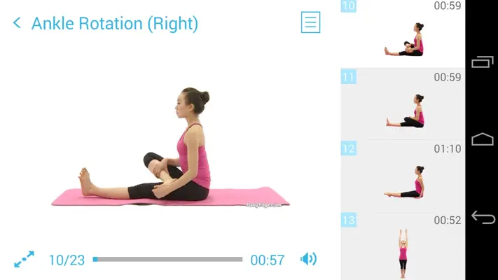 Prenatal Yoga android App screenshot 3